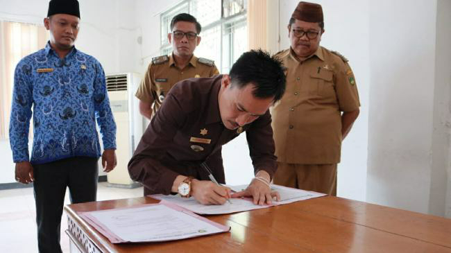 Nico Dwipayana Jadi Plt Sekwan, Sekretariat DPRD Bengkulu Selatan