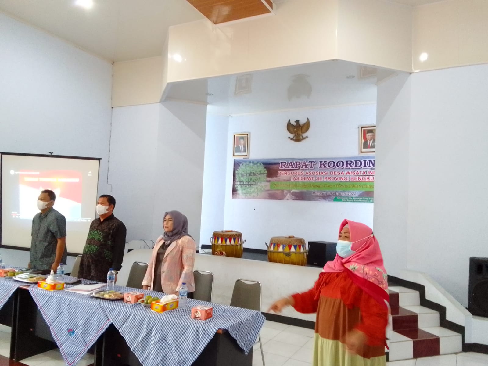 wakil komisi I Suimi Fales, Hadiri Gelar Raker Bersama Pengurus Kabupaten-Kota Terkait Asidewi