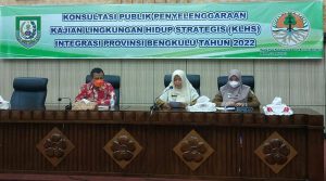 DLHK Provinsi Bahas KLHS Integrasi RTRW dan RZWP3K