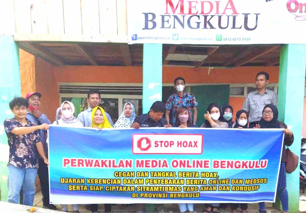 Persatuan Media Online Bengkulu Deklarasi "Tangkal Berita Hoax"