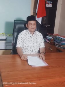 Ketua Komisi II DPRD Provinsi Bengkulu Jonaidi, SP