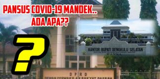 SMO) mempertanyakan hasil pansus Covid-19 DPRD Bengkulu Selatan
