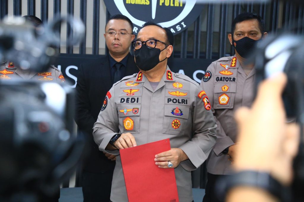 Kepala Divisi Humas Polri Irjen Dedi Prasetyo