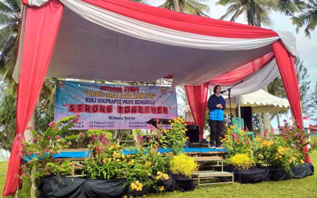 Kegiatan Outdor Study pegawai RSKJ Soeprapto, Bertema “Basic Skill BHD Dan PPI”