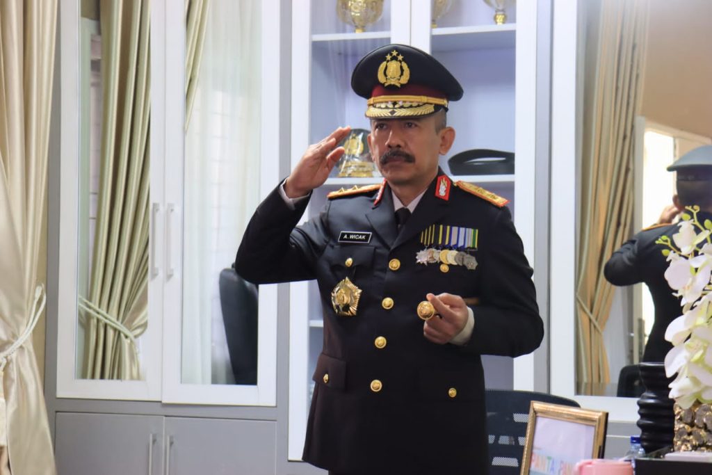 Kapolda Bengkulu Irjen Pol Drs. Agung Wicaksono, M.Si