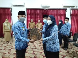 Pelantikan 10 Pejabat di Lingkungan Pemkab Bengkulu Selatan Oleh Bupati Gusnan Mulyadi