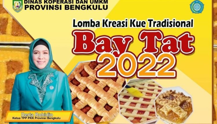 TP PKK Bengkulu Gelar Lomba Kreasi Kue Tradisional Dalam Hari Jadi Ke-50