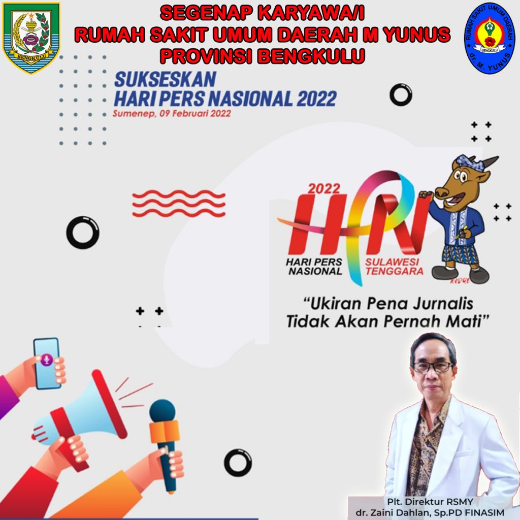 RSUD M Yunus Menggucapkan Selamat Memperingati Hari Pers Nasional 2022