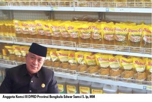 Anggota Komsi III DPRD Provinsi Bengkulu Edwar Samsi S. Ip, MM