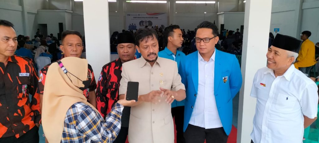 Wakil Ketua II DPRD Provinsi Suharto: Para Pemuda Bengkulu Agar Dapat Melek ke Dunia Politik