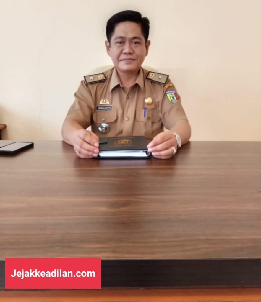Gambar PLT camat Pagelaran Utara, Zainal Abidin, SP.d MM, Doc.(Photo Zainal Abidin/Jejakkeadilan.com)
