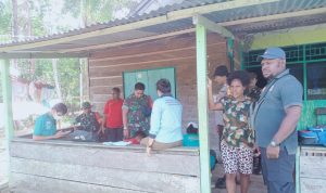 Anggota Kodim Sarmi Dikerahkan, Kawal Tim Medis Samanente