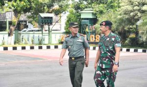 Markas Kolonel Unang Dikunjungi Jenderal Bintang Dua dari Mabes TNI
