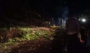 Masyarakat Apresiasi Respon Cepat Polsek Taba Penanjung Evakuasi Pohon Tumbang Saat Dini Hari