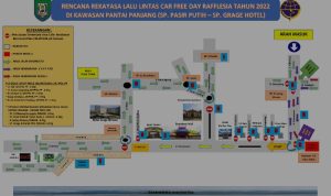 Rekayasa Arus Lalulintas Diterapkan pada Car Free Day Minggu Besok di Kawasan Pantai Panjang