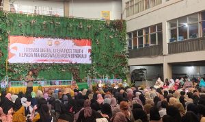 "Tangkal Hoax " Polda Bengkulu Berikan Pemahaman Literasi Digital di era Post Truth Kepada Mahasiswa Fikes Unived