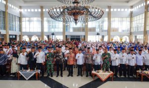 Gebyar Islami Bengkulu dalam Rangka HUT ke-54 Provinsi Bengkulu Tahun 2022, di Masjid Raya Baitul Izzah Bengkulu, Selasa (15/11).