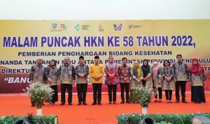 Gubernur Bengkulu Hadiri Malam Puncak Peringati HKN ke-58