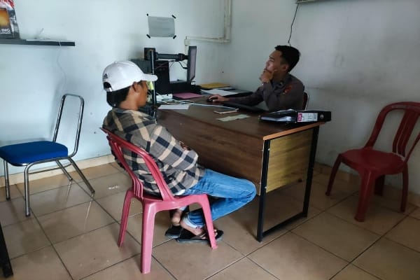 DS (30), warga Kecamatan Seginim yang mengaku telah menjadi korban pencurian kendaraan bermotor