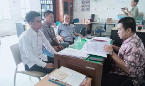 DPC PWDPI MUBA sambangi Kesbangpol Musi Banyuasin