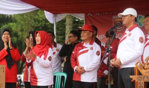 Peringati Hkn Pemkab Lambar Gelar Senam Bersama