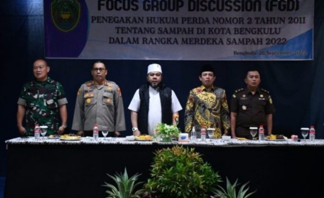 BPKAD Kota Bengkulu Apresiasi TNI-Polri Dalam Mendukung Pemkot Merdeka Sampah