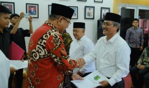 Sekda Muba Lantik Wardata sebagai Ketua Baznas Muba