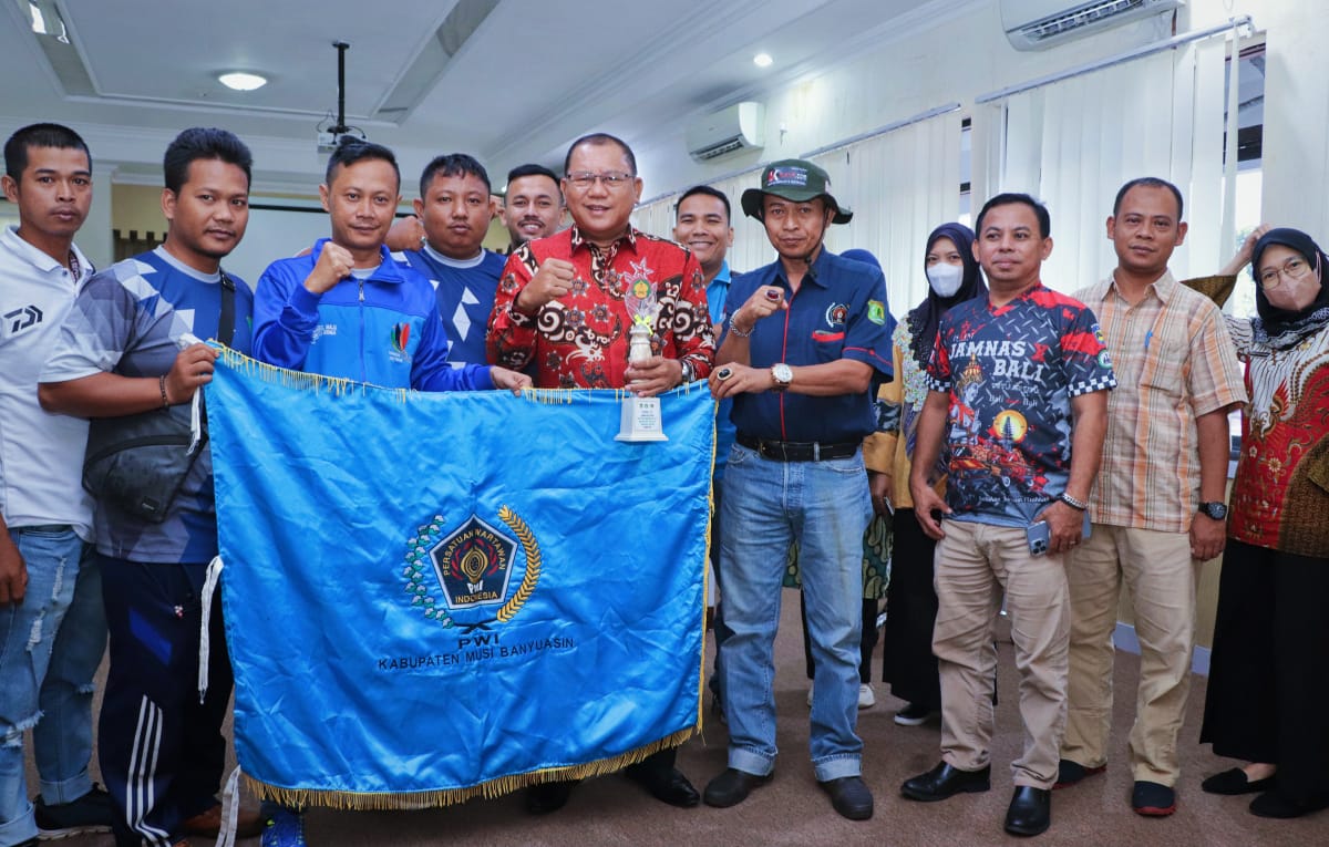 Bawa Nama Sumsel Tiga Anggota PWI Muba Ikut Porwanas XIII