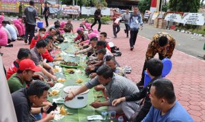 Kenaikan Pangkat Polres Muba Insan Media Apresiasi Kedermawanan Kapolres Muba