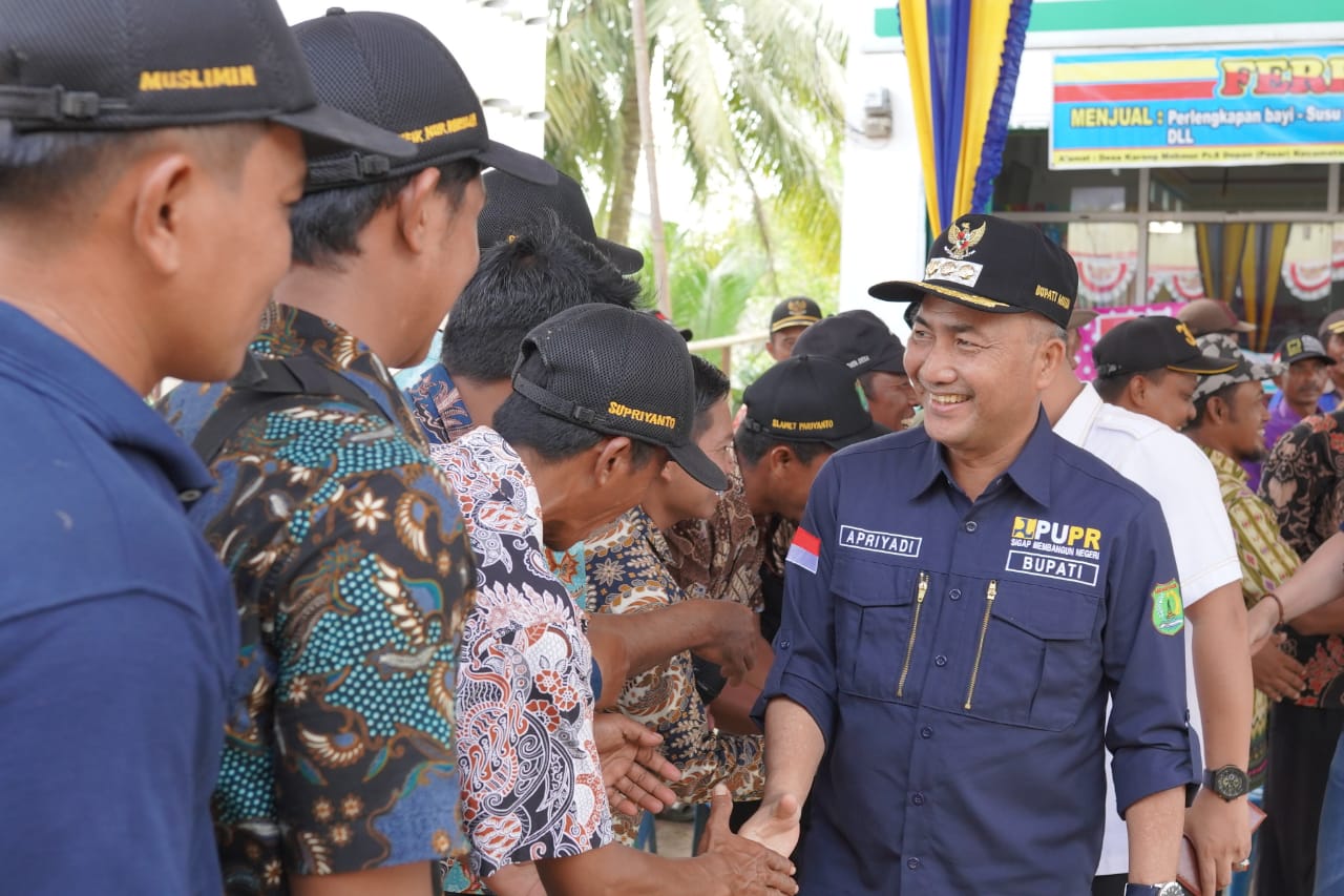 Tinjau Pembangunan Infrastruktur, Pj Bupati Apriyadi Bermalam di Lalan