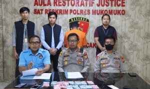 Kapolres Mukomuko Berhasil Menyita Rp. 159.000.000 Dati Korupsi Piid-Pel