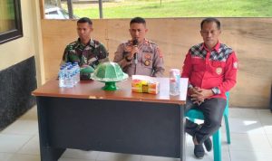 Jelang Natal 2022 dan Tahun Baru 2023 Polsek Bungi Laksanakan Rapat Koordinasi Lintas Sektoral