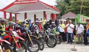 BUPATI SELUMA MELEPAS PESERTA ADVENTURE TRAIL OF ROUD LUBUK RESAM, KEGIATAN "SELUMA CALENDER OF EVENT 2023"