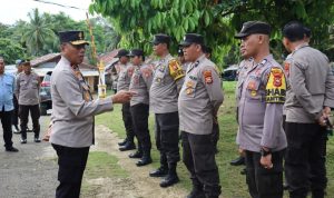 Wakapolda Kunjungi 2 Polsek di Bengkulu Tengah, Minta Bhabinkamtibmas Aktif Bermasyarakat