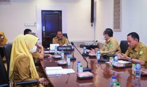 Sekda Muba Ikuti Rakor Pencabutan Pemberlakuan PPKM