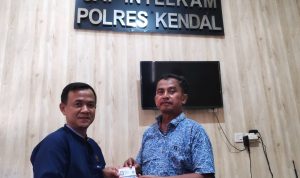 Lakukan Deradikalisasi, Sat Intelkam Polres Kendal Berikan Bantuan Pada Mantan Napi Terorisme