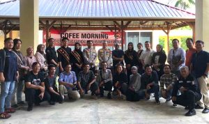 Tingkatkan Sinergi, Bid Humas Gelar Coffee Morning Bersama Awak Media