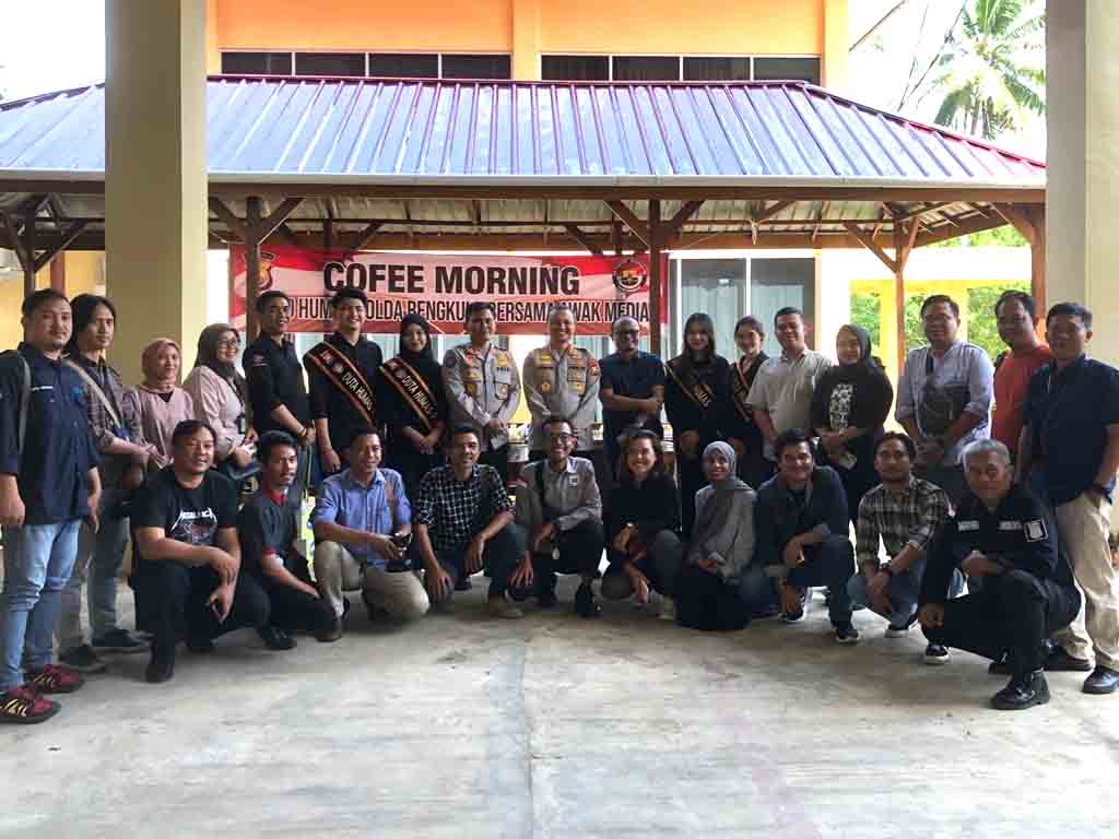 Tingkatkan Sinergi, Bid Humas Gelar Coffee Morning Bersama Awak Media