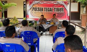 Asistensi Bhabinkamtibmas, Satbinmas Polres Tegal Kota Kunjungi Polsek-Polsek