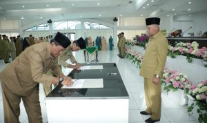 Bupati Asahan Lantik Pejabat PTP, Administrator dan Pengawas