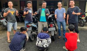 Polres Benteng Amankan 3 Pelaku Curanmor TKP Kota Bengkulu