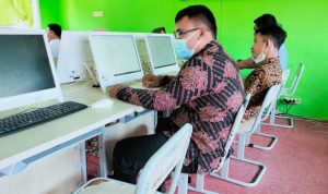 KPU Mukomuko Gelar Tes Tertulis Seleksi PPS Pemilu 2024