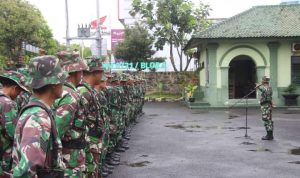 Tingkatkan Profesionalitas dan Kemampuan Prajurit, Kodim 0721/Blora Gelar UTP Umum