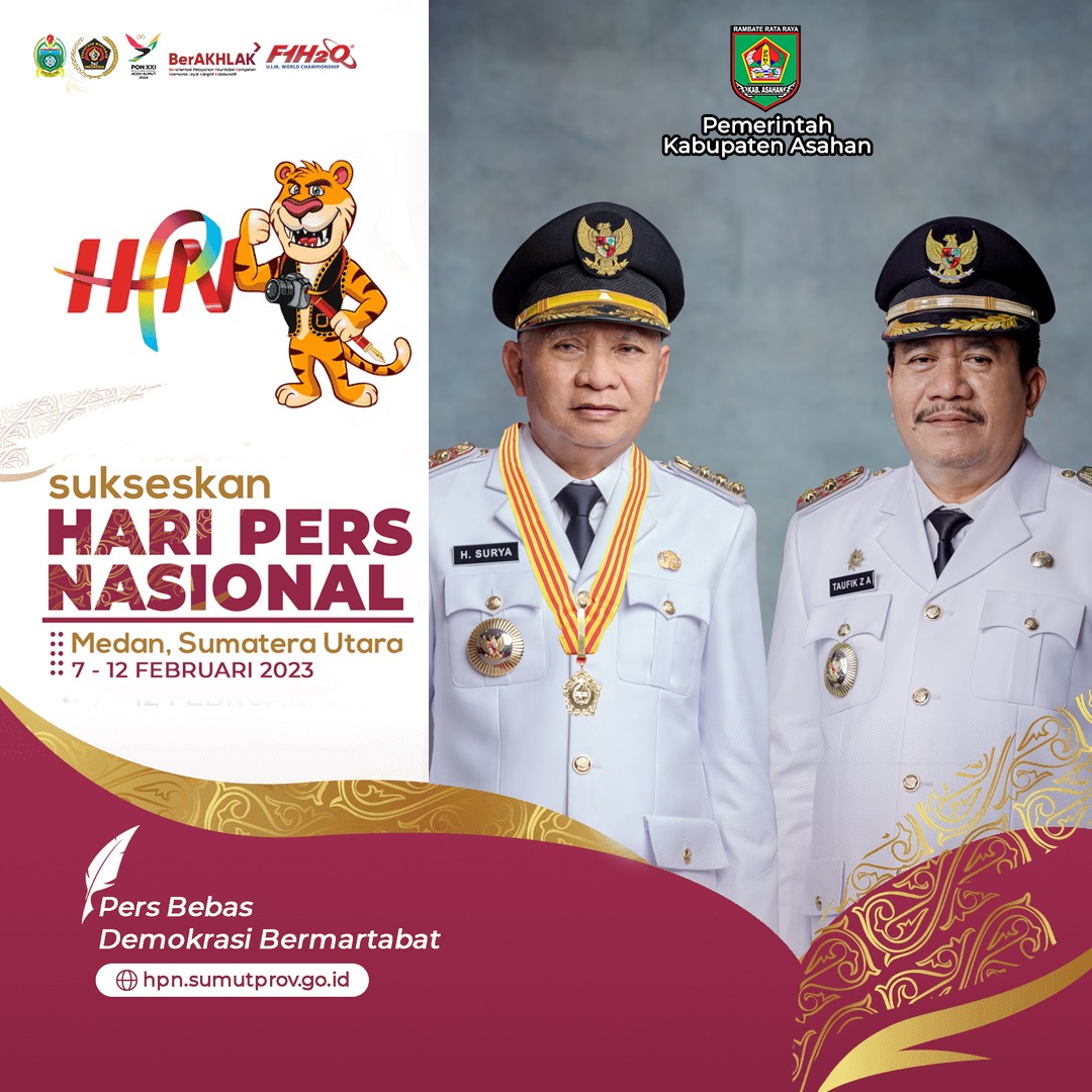 Wabup Taufik Hadiri Puncak HPN Tahun 2023