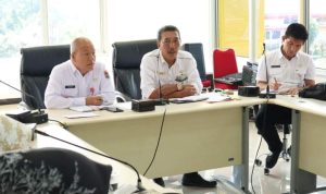 Asisten III Pimpin Rapat Pembahasan Draft Pelayanan Hukum dan HAM di Daerah