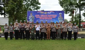 Wakapolres Kepahiang Pimpin Apel Gelar Pasukan Operasi Keselamatan Nala 2023