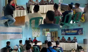 Polsek Sindang Dataran Jumat Curhat di Desa IV Suku Menanti