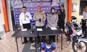 Seorang pelajar pria berinisial RS (18) warga Kecamatan Ujan Mas Kabupaten Kepahiang