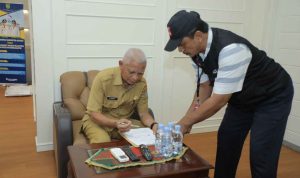PPS Kelurahan Mekar Baru Lakukan Pendataan Kepada Bupati Asahan