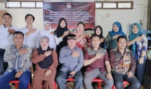 Pj Kades Mo’awo Hadiri Pelantikan Dan Penandatanganan Fakta Integritas Pantarlih
